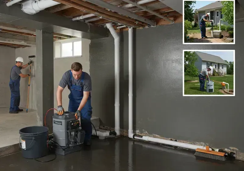 Basement Waterproofing and Flood Prevention process in Long Lake, IL